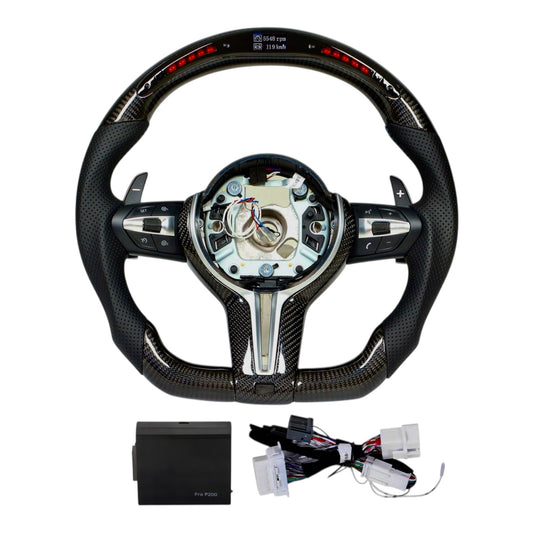 Carbon fiber steering wheel