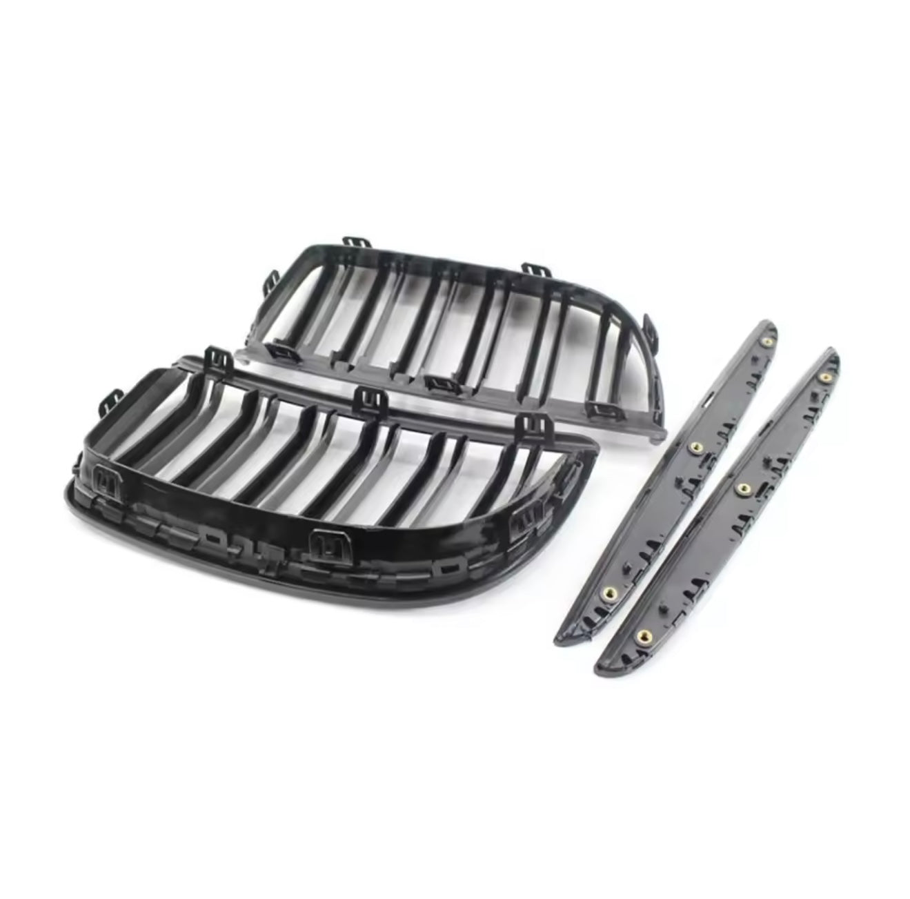Bmw E90/91 05-09 (Pre-Facelift) M4 Look Gloss Black Grills