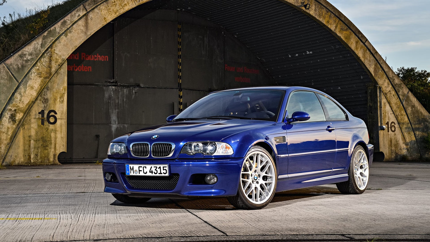 Bmw E46 Coupe 98-02  (Pre-Facelift) M4 Look Gloss Black Grills