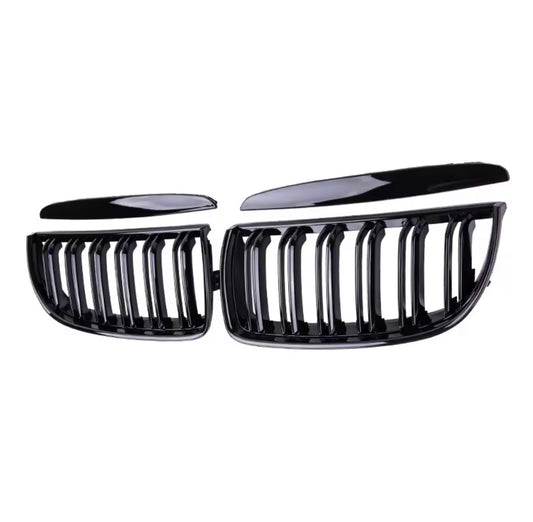 Bmw E90/91 05-09 (Pre-Facelift) M4 Look Gloss Black Grills