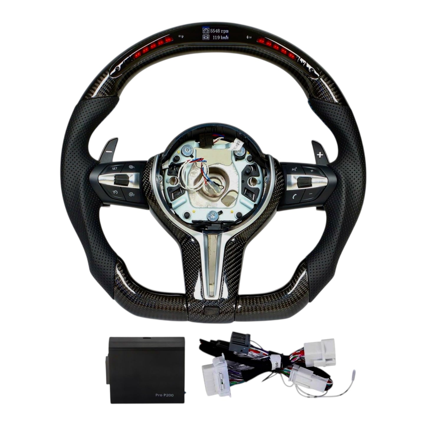 Carbon fiber steering wheel
