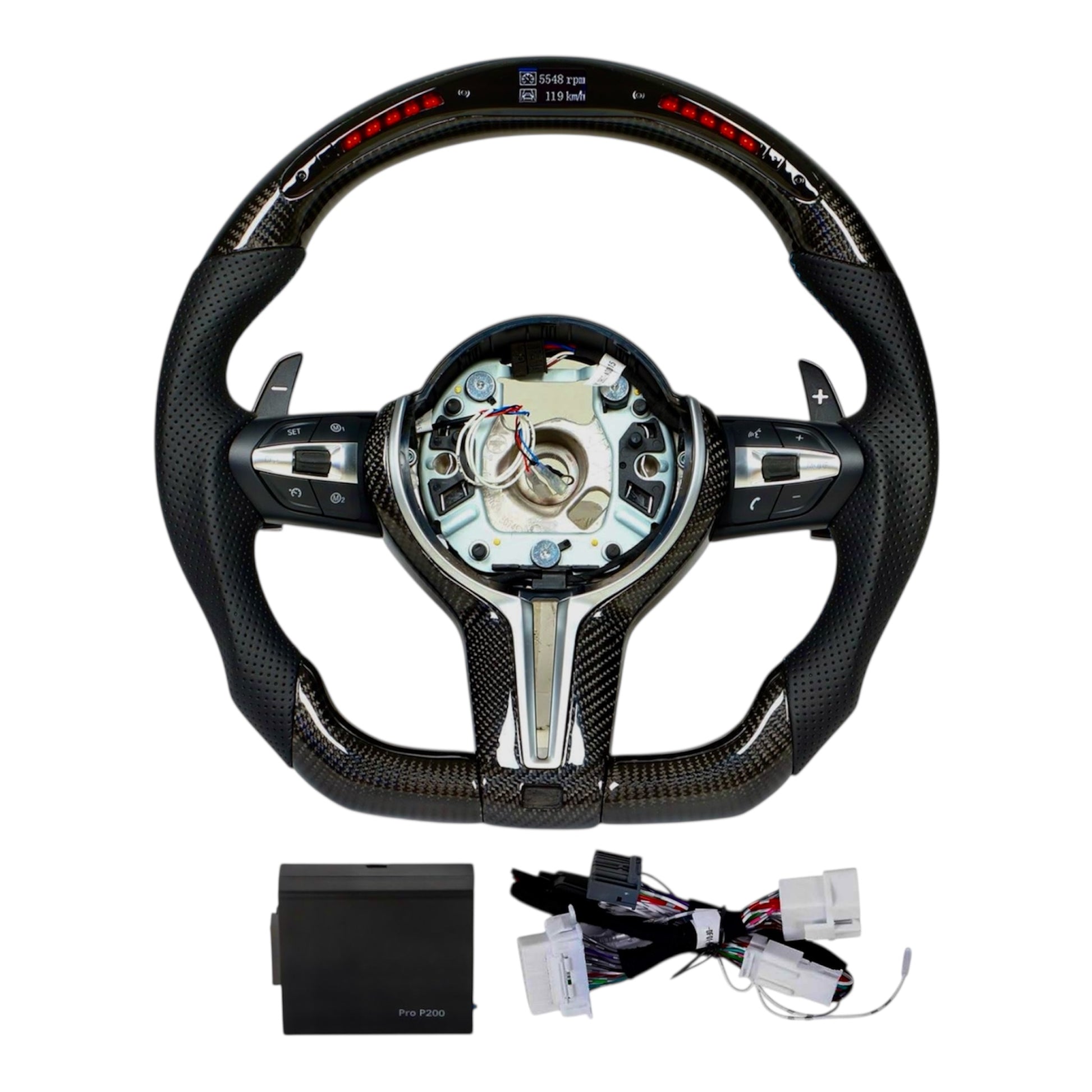 Carbon fiber steering wheel