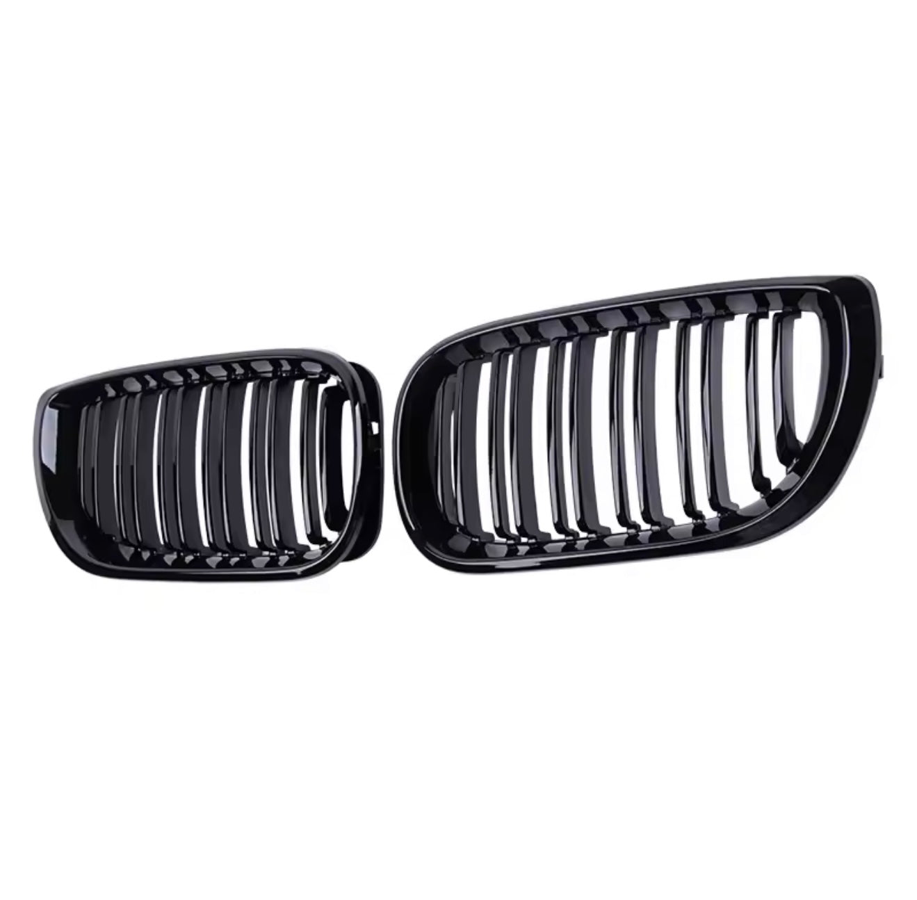 Bmw E46 Coupe 98-02  (Pre-Facelift) M4 Look Gloss Black Grills